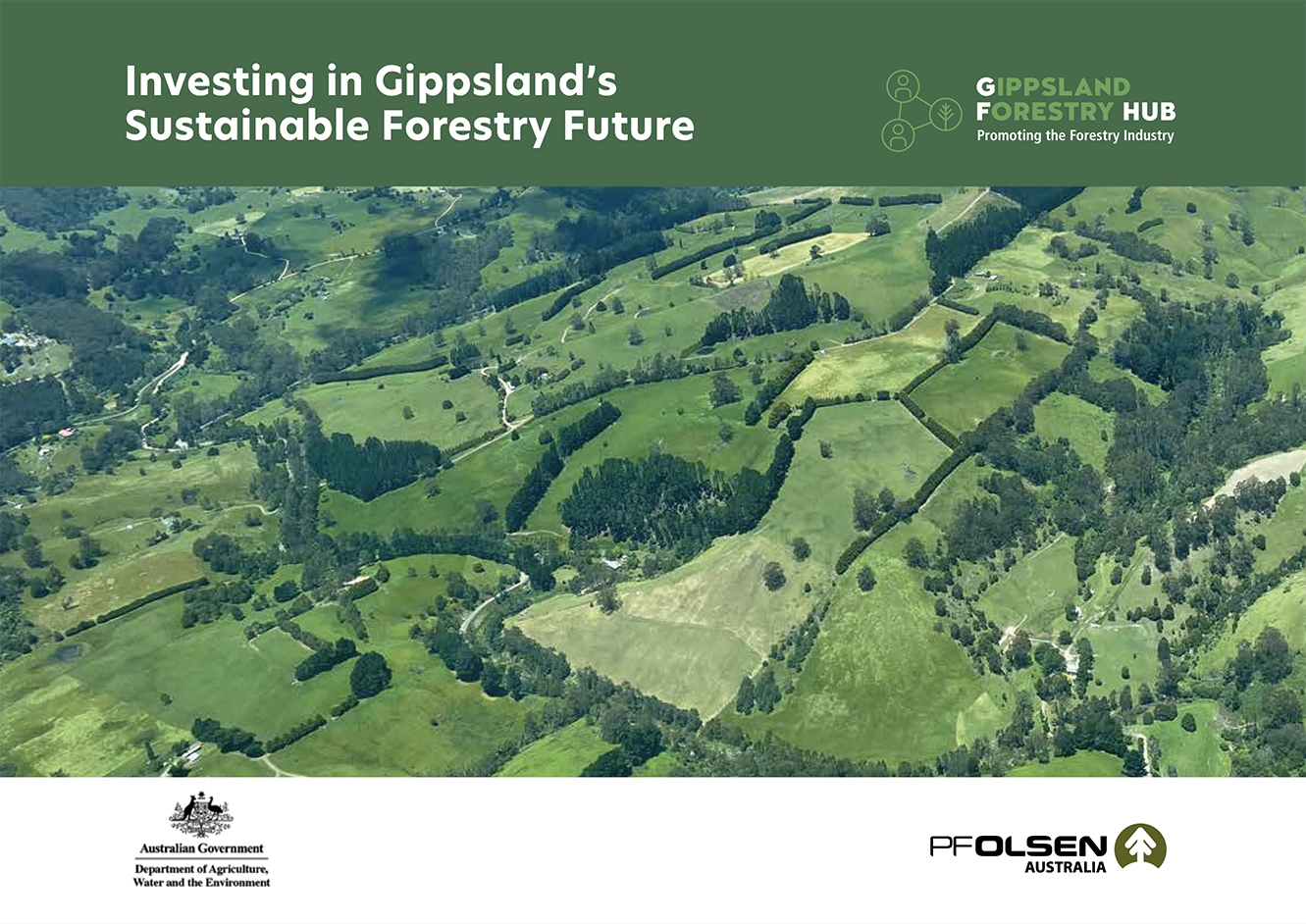 Image of the cover of the Investing in Gippsland report