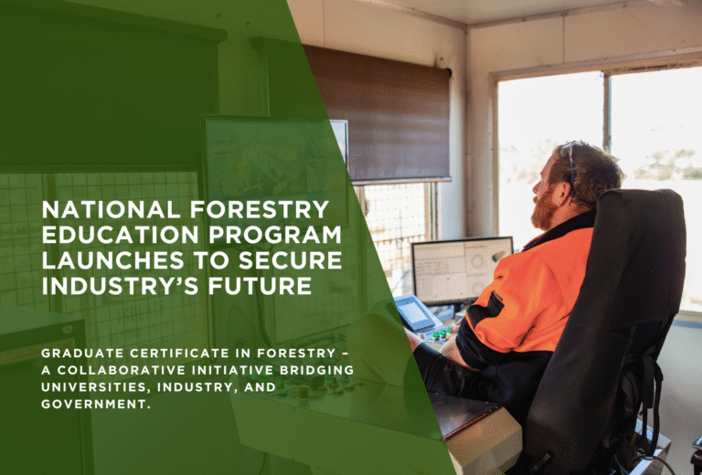 National Forestry Education Program Launches to Secure Industry’s Future