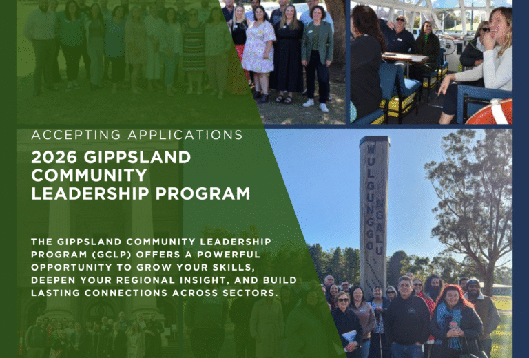 Applications Now Open for the 2026 Gippsland Community Leadership Program